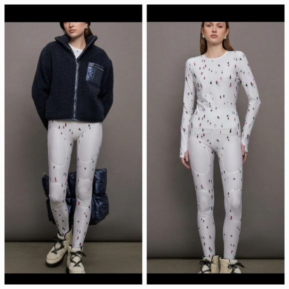 Perfect Moment Dede Ski Active Tee Perfect Moment Base Layer Top Skiiers White - Picture 4 of 15